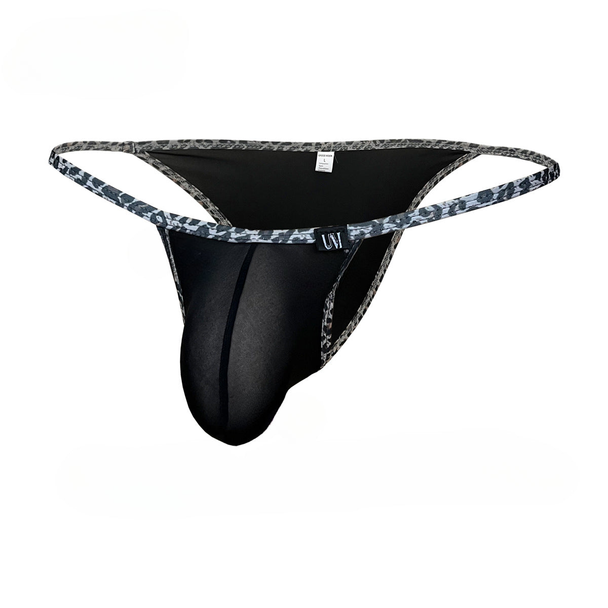 Men's Ice Silk Leopard Briefs