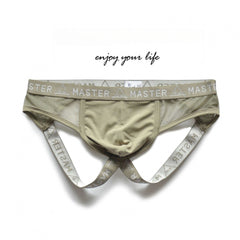 Men's Low Waist Sexy Breathable Mesh Thong