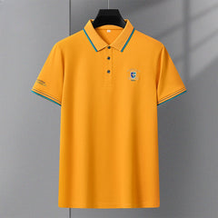 Boutique men's thin polo shirt