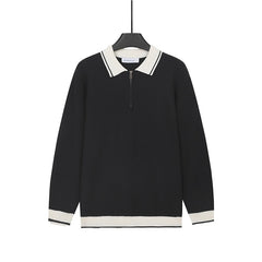 Business Long Sleeve Polo Knit