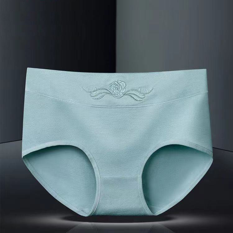 [6 PCS] Cotton Embroidered Corset Panties -  