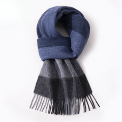 Men's 100% wool scarf