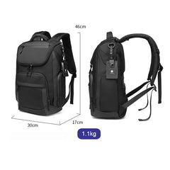 Business Travel Waterproof and Scratch-resistant Backpack