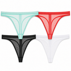 [4 PCS ]Ultra Thin Sexy Thong