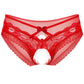 Men's see-through mesh tie-up crotchless underwear - Men's Fashion