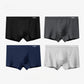 Men's Solid Color Cotton Large Size Quick-drying Breathable Boxer Briefs