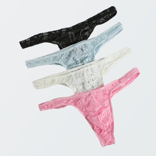 Men's Lace Sexy Breathable Thong