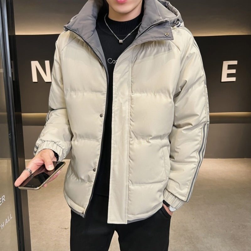 Men's Thickened Large Size Winter Warm Down Jacket