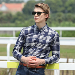 2023 Men's Non-iron Business High-end Long-sleeved Shirt
