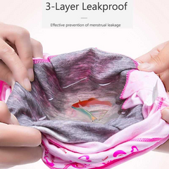 Plus Size New Naterial Set High Waist Leak Proof Panties/L-8XL