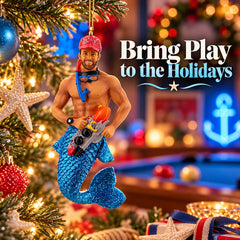 Mermaid Decorative Hanging Ornament for Holidays