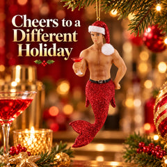 Mermaid Decorative Hanging Ornament for Holidays
