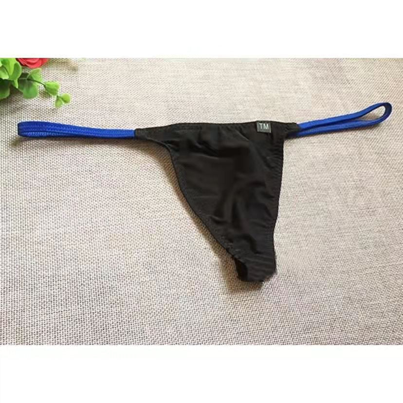 Ice silk stretch thong