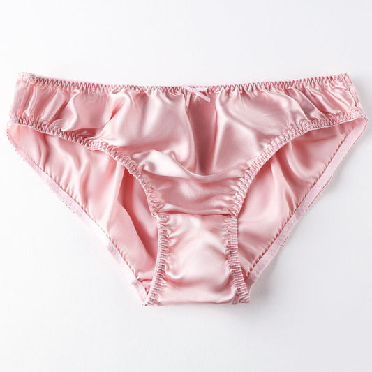 100% Silk Satin Plus Size Panties