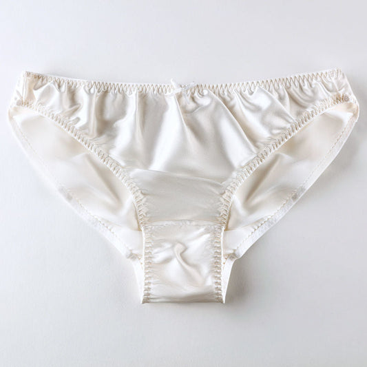 100% Silk Satin Plus Size Panties