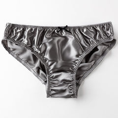 100% Silk Satin Plus Size Panties