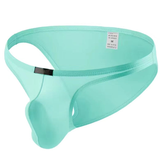 Pure color ice silk Men's Panties