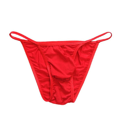 Men Ultra-thin Ice Silk Thong