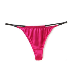 Low Rise Sexy Silk Thong