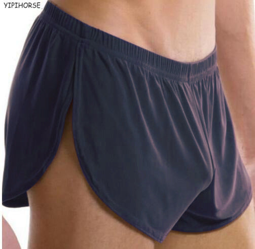 Men's Ice Silk Sexy Breathable Low Waist Panties