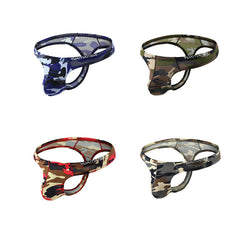 Ice Silk Sexy Camouflage Thong