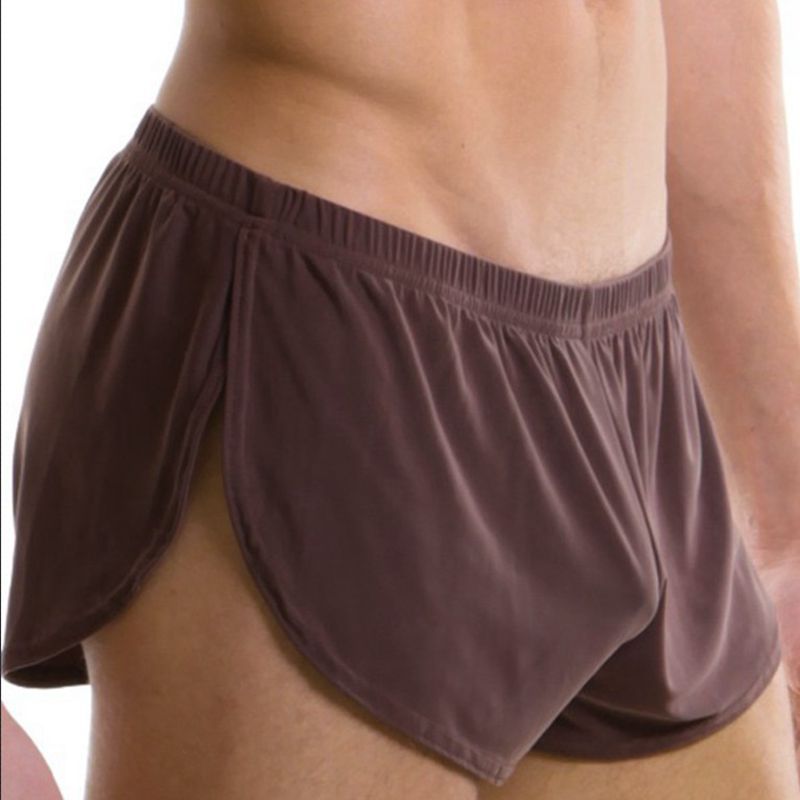 Men's Ice Silk Sexy Breathable Low Waist Panties