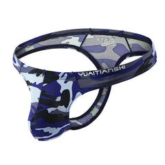 Ice Silk Sexy Camouflage Thong