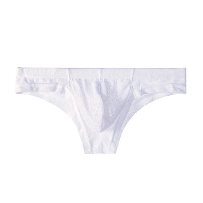 Men's Lace Transparent Low Waist Sexy Panties