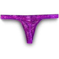Men's Lace Sexy Breathable Low Rise Thong