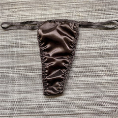 Men's Sexy Silk Stretch Thong