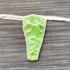 Men's Sexy Silk Stretch Thong