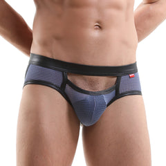Men's Hollow Sexy U-convex Large Pouch Thong