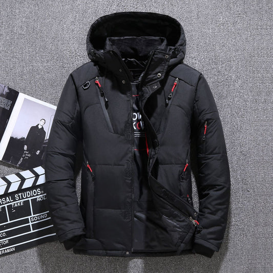 Men's Slim Plus Size Down Jacket