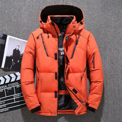 Men's Slim Plus Size Down Jacket