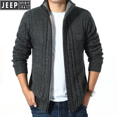 Men's New Cardigan Thick Coat