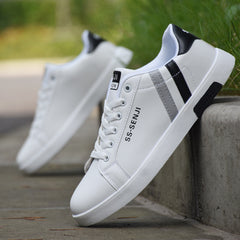 Men's All Match Casual White Shoes