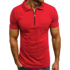 Zip Collar Polo Shirt