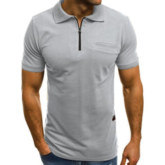 Zip Collar Polo Shirt