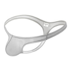Men's Transparent Low Waist High Elastic Mesh Thong