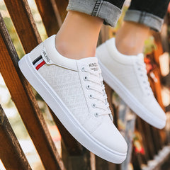 Men's All Match Casual White Shoes