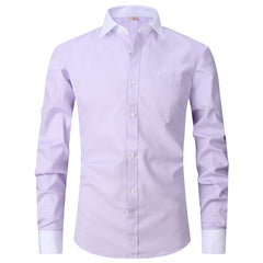 Men's Non-iron Dress Striped Shirt