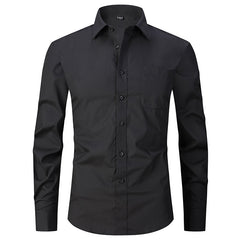Men's Non-iron Dress Striped Shirt