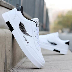 Men's All Match Casual White Shoes