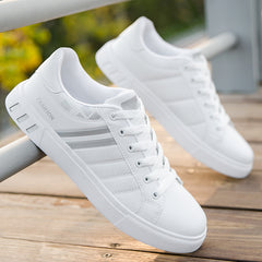 Men's All Match Casual White Shoes