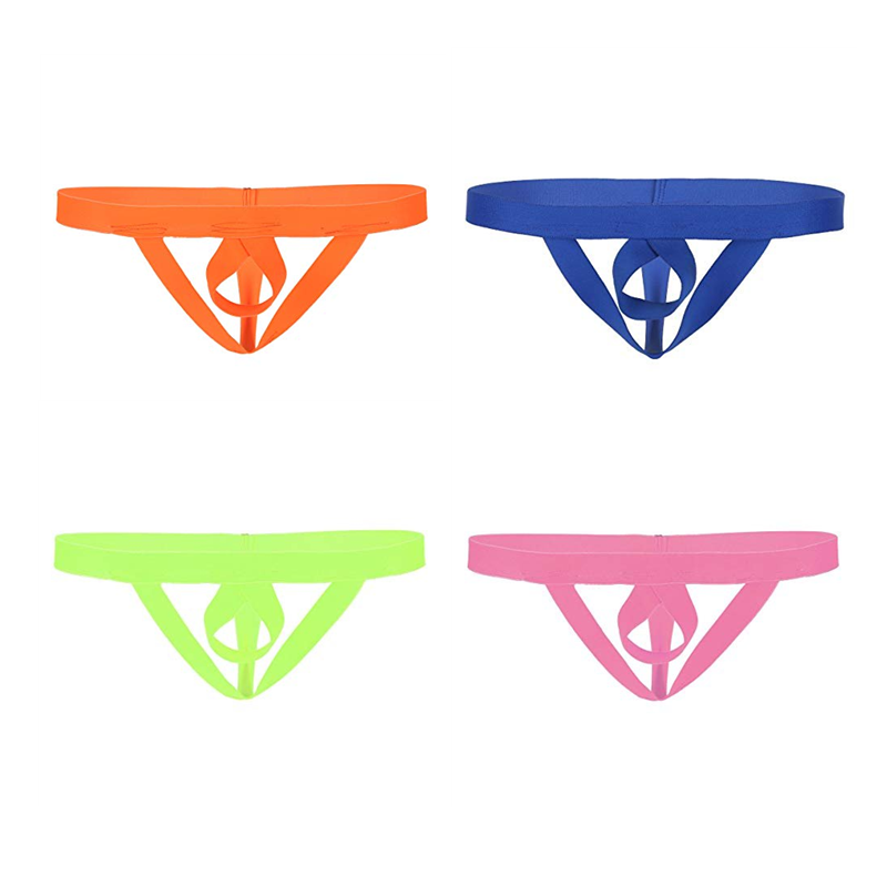 Men's open back T-strap bikini briefs -  Fashion Men's Panties