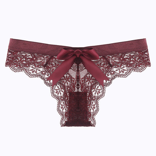 Lace Sexy Low Waist Plus Size Panties