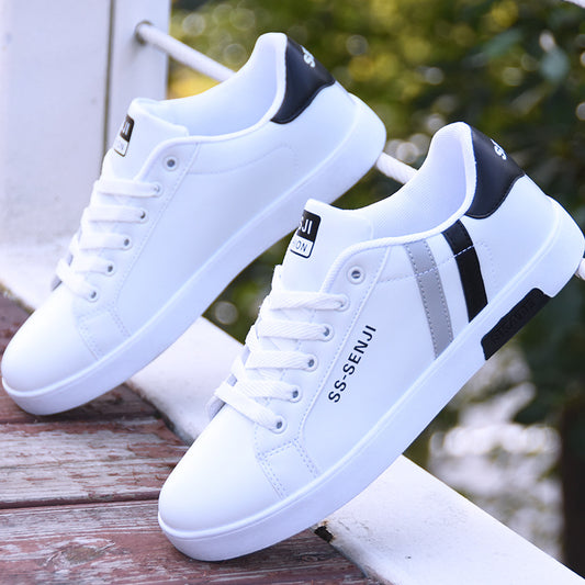 Men's All Match Casual White Shoes