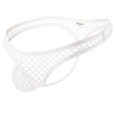 Men's Sexy Transparent Mesh Thong