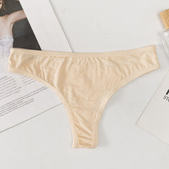 New Sexy Low Waist Breathable Cotton Thong
