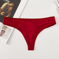 New Sexy Low Waist Breathable Cotton Thong